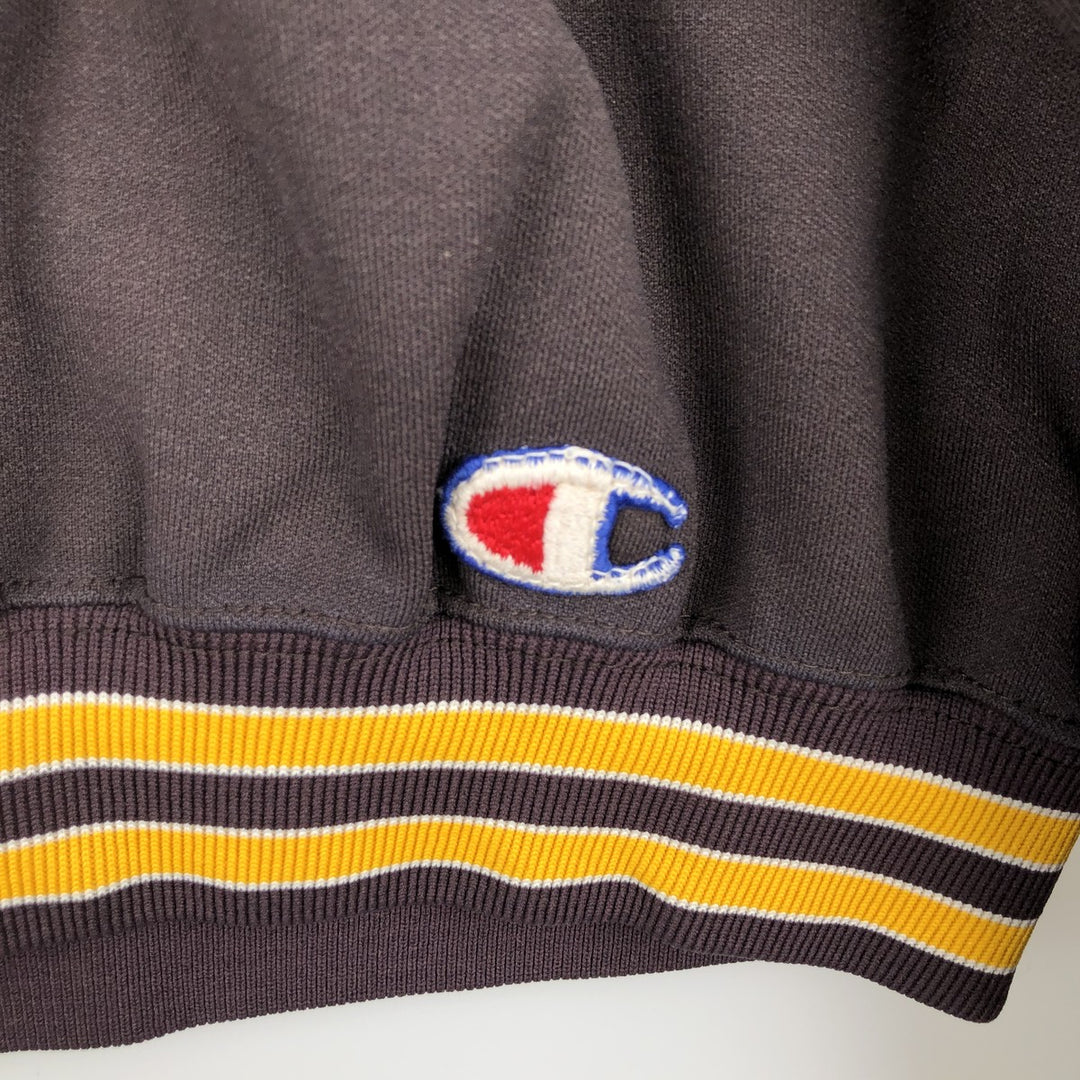 Champion College Sweatshirt, Made in USA, Men's Size XL Nylon brown type Vintage Second Hand