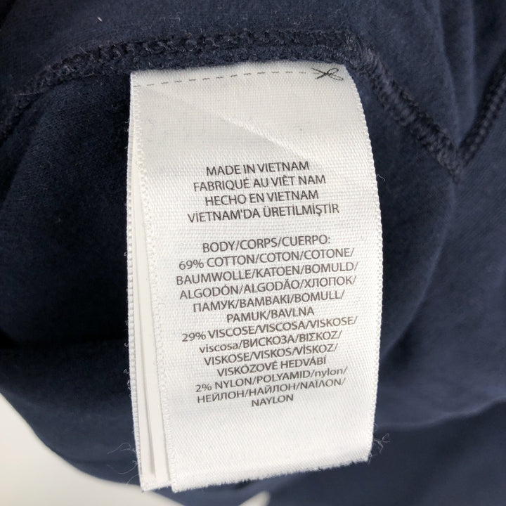 Ralph Lauren POLO RALPH LAUREN Half-zip sweatshirt, sweatshirt, men's size L cotton navy blue type Vintage Second Hand