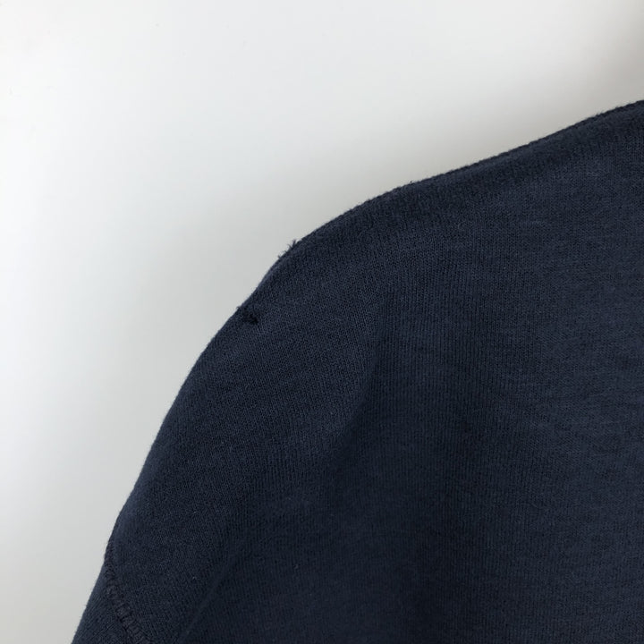 Ralph Lauren POLO RALPH LAUREN Half-zip sweatshirt, sweatshirt, men's size L cotton navy blue type Vintage Second Hand
