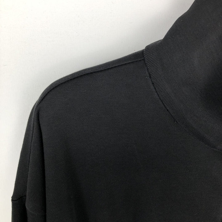 Ralph Lauren POLO RALPH LAUREN Half-Zip Long T-Shirt, Men's XL cotton black type Vintage Second Hand