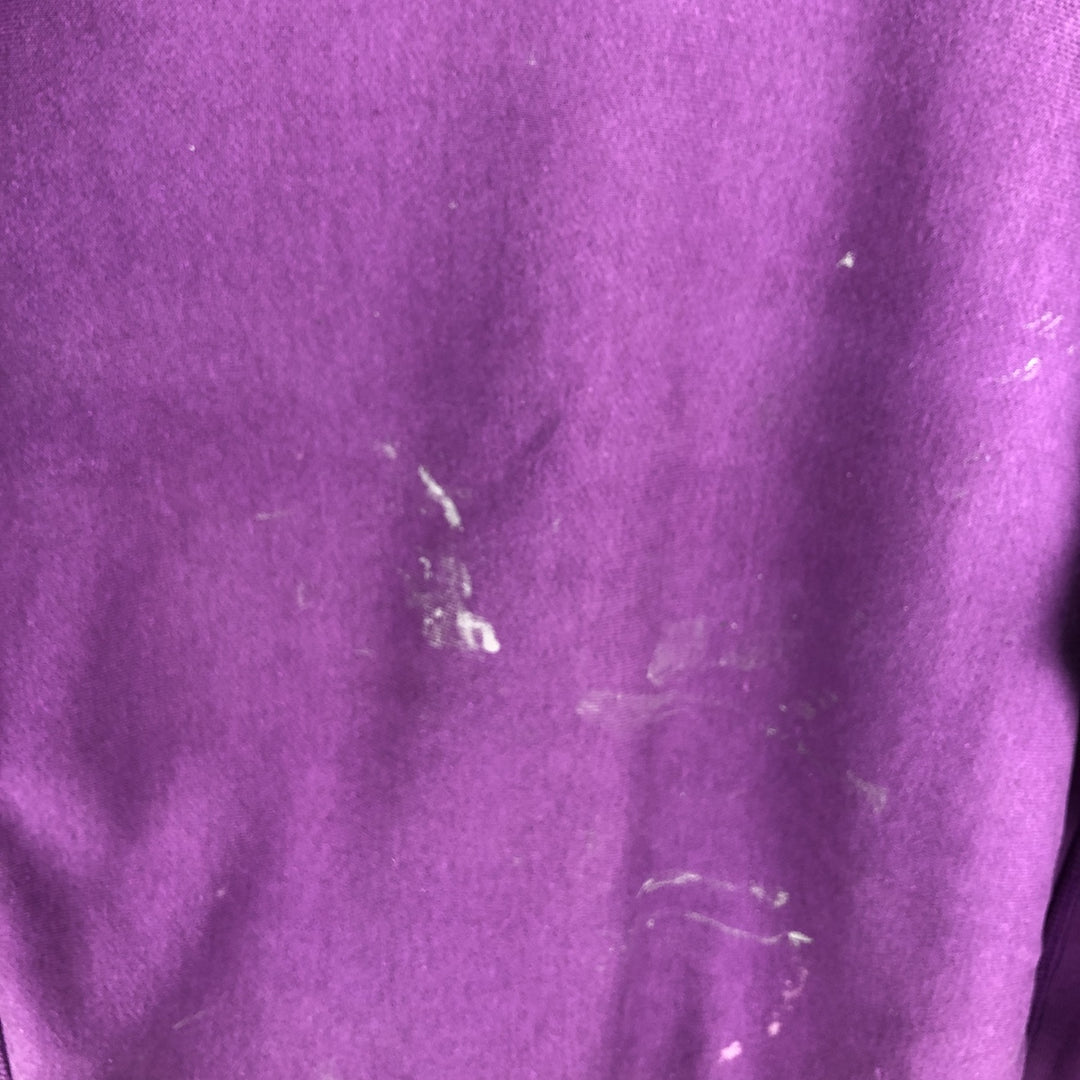 Vintage 90'S Champion Reverse Weave One-Point Logo Sweatshirt, Made in USA, Men's Size XL cotton purple type Vintage Second Hand
