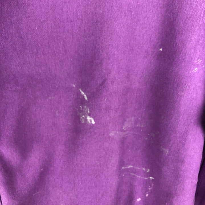 Vintage 90'S Champion Reverse Weave One-Point Logo Sweatshirt, Made in USA, Men's Size XL cotton purple type Vintage Second Hand