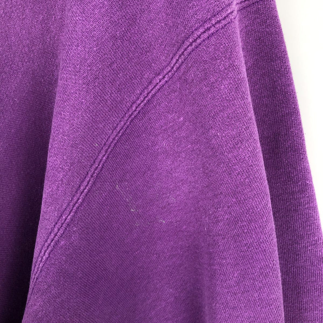 Vintage 90'S Champion Reverse Weave One-Point Logo Sweatshirt, Made in USA, Men's Size XL cotton purple type Vintage Second Hand