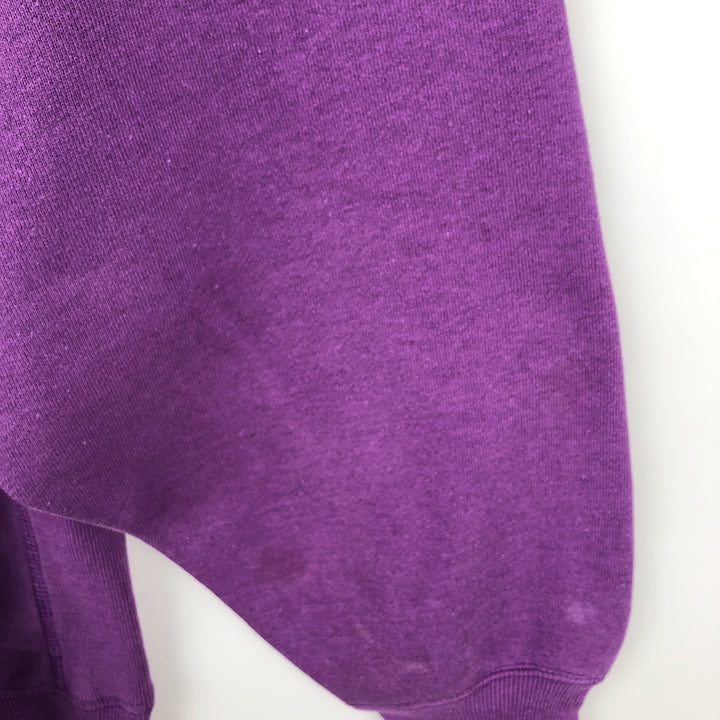 Vintage 90'S Champion Reverse Weave One-Point Logo Sweatshirt, Made in USA, Men's Size XL cotton purple type Vintage Second Hand