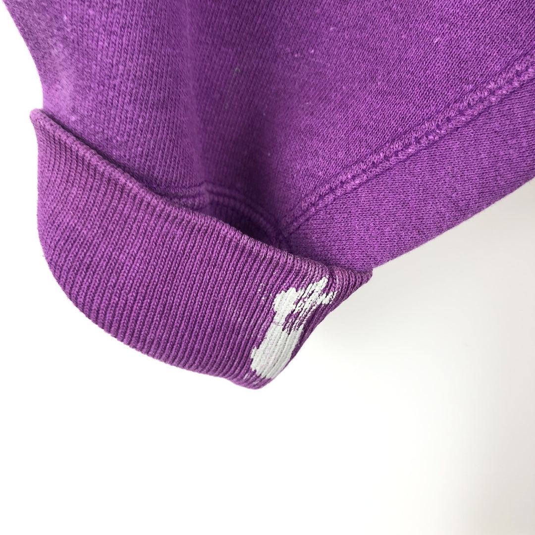 Vintage 90'S Champion Reverse Weave One-Point Logo Sweatshirt, Made in USA, Men's Size XL cotton purple type Vintage Second Hand