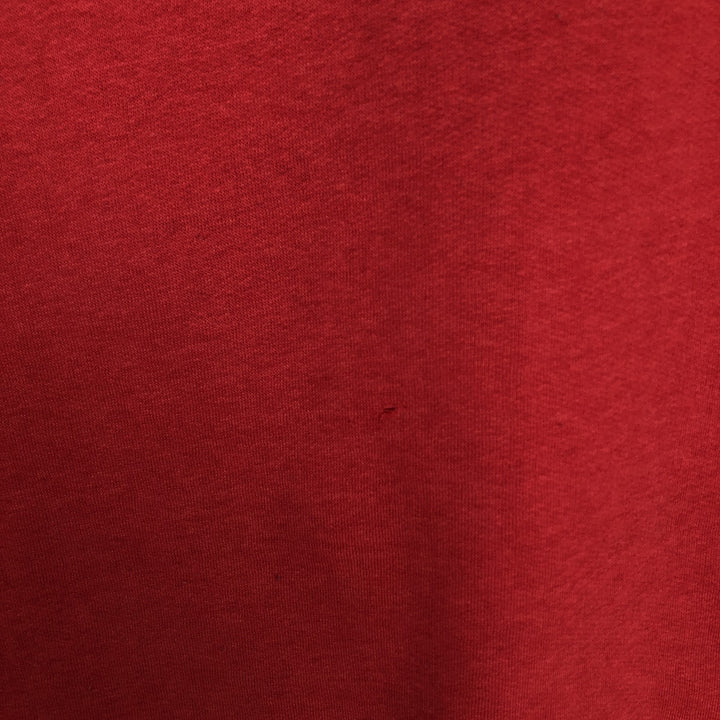 Vintage 90'S Nike silver tag print sweatshirt, made in Australia, size L, men's polyester red type Vintage Second Hand