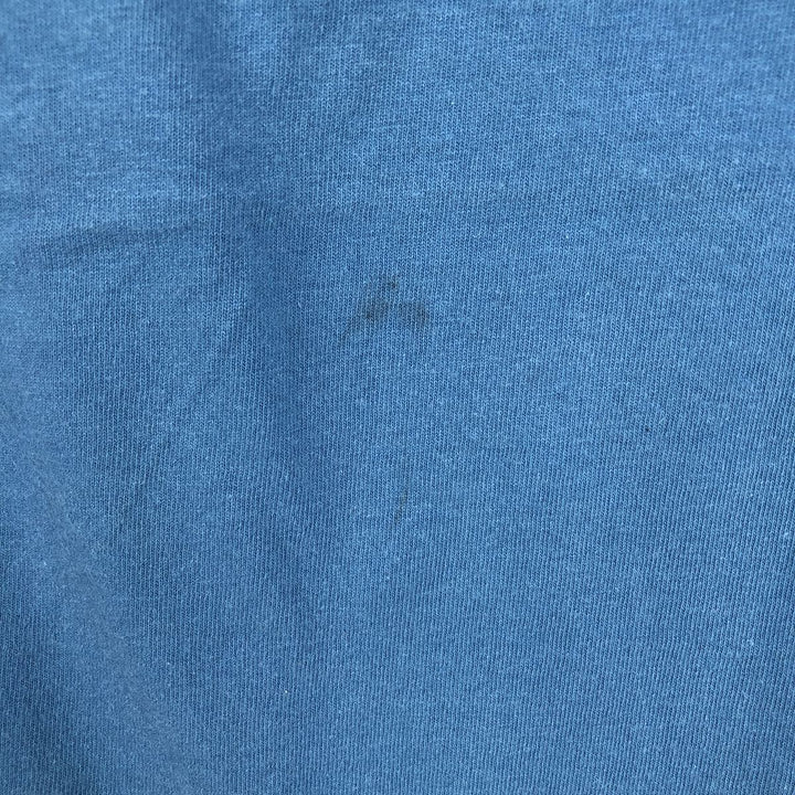 Jansport College T-Shirt, Made in USA, Men's Size L cotton blue type Vintage Second Hand