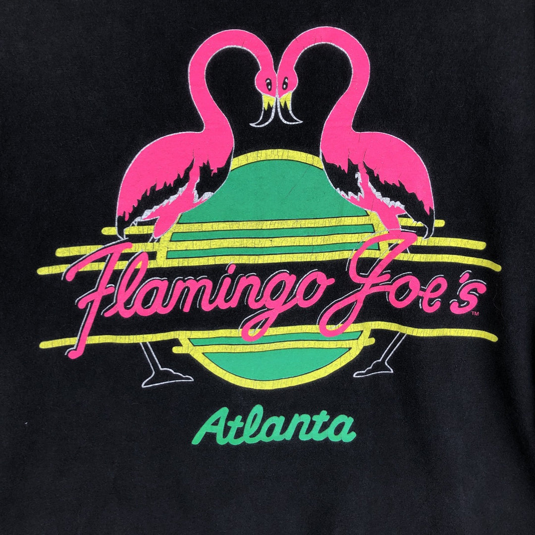 90'S Hanes BEEFY-T Printed T-shirt Made in USA Men's XL Vintage cotton black type Vintage Second Hand
