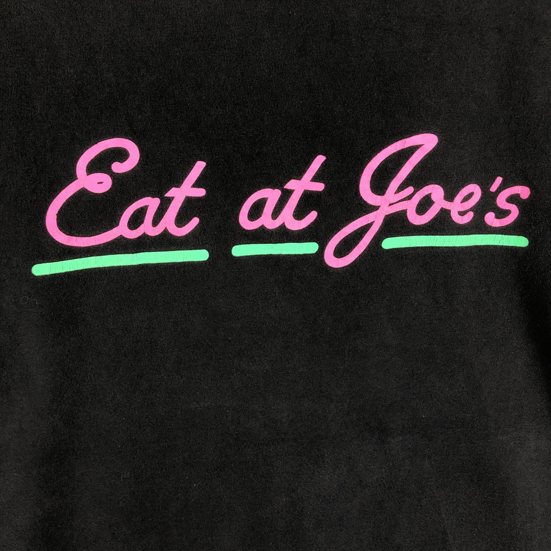 90'S Hanes BEEFY-T Printed T-shirt Made in USA Men's XL Vintage cotton black type Vintage Second Hand