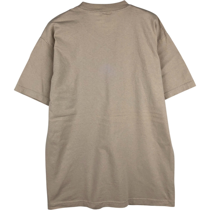 Vintage 90'S Murina print T-shirt, Made in USA, Men's Size L cotton Beige type Vintage Second Hand
