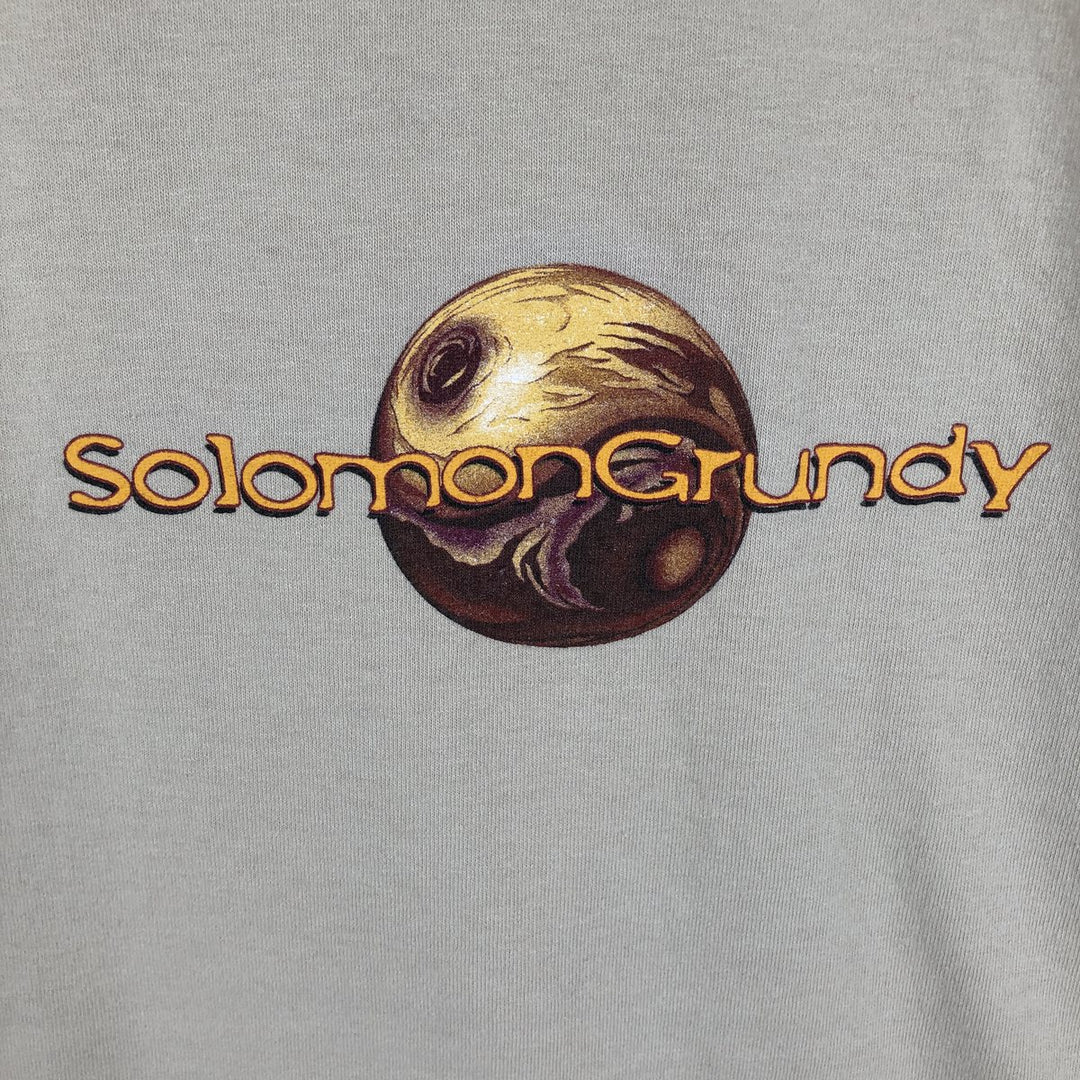 Vintage 90'S Murina print T-shirt, Made in USA, Men's Size L cotton Beige type Vintage Second Hand