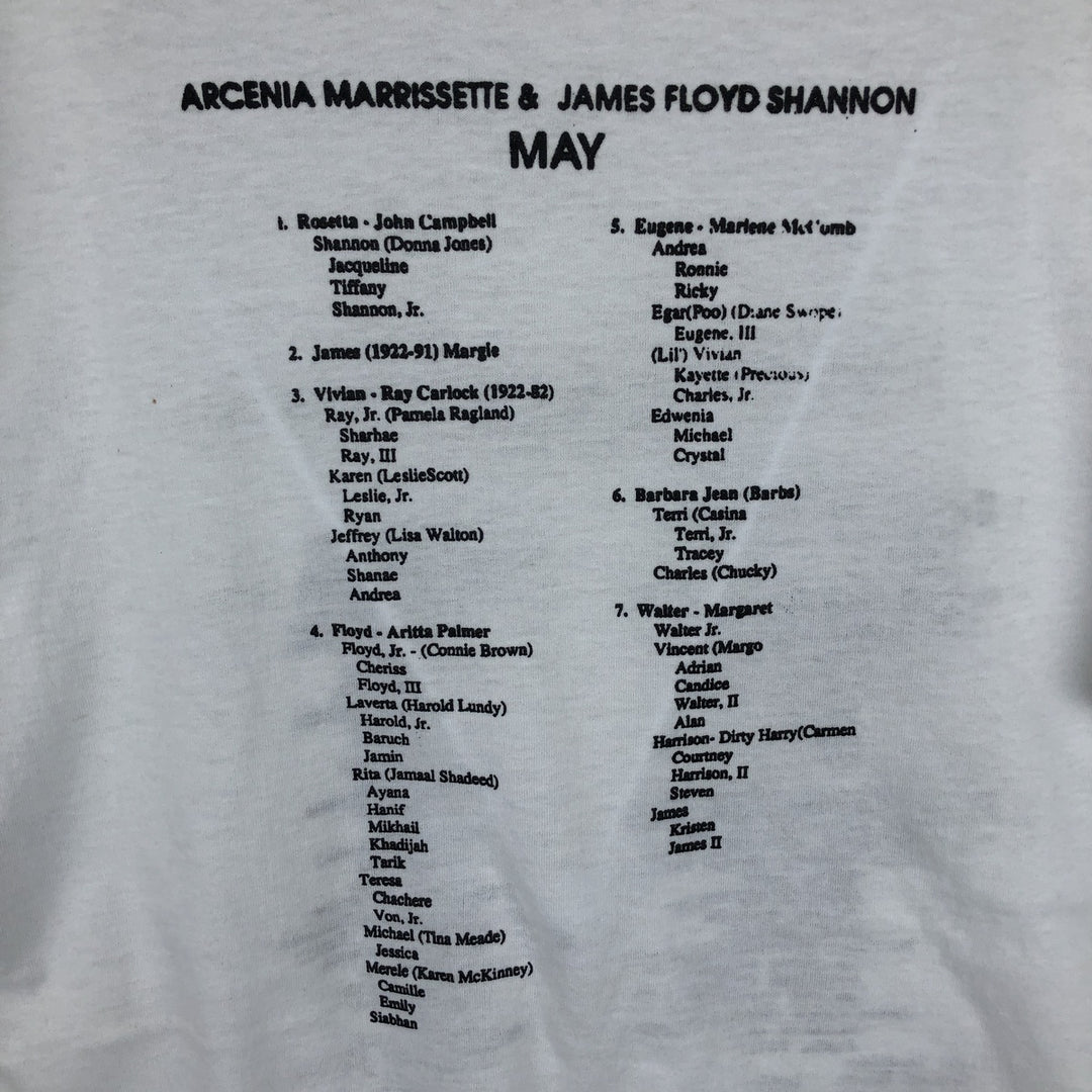 Vintage 1980'S Screen Stars print T-shirt, Made in USA, Men's XL cotton white type Vintage Second Hand
