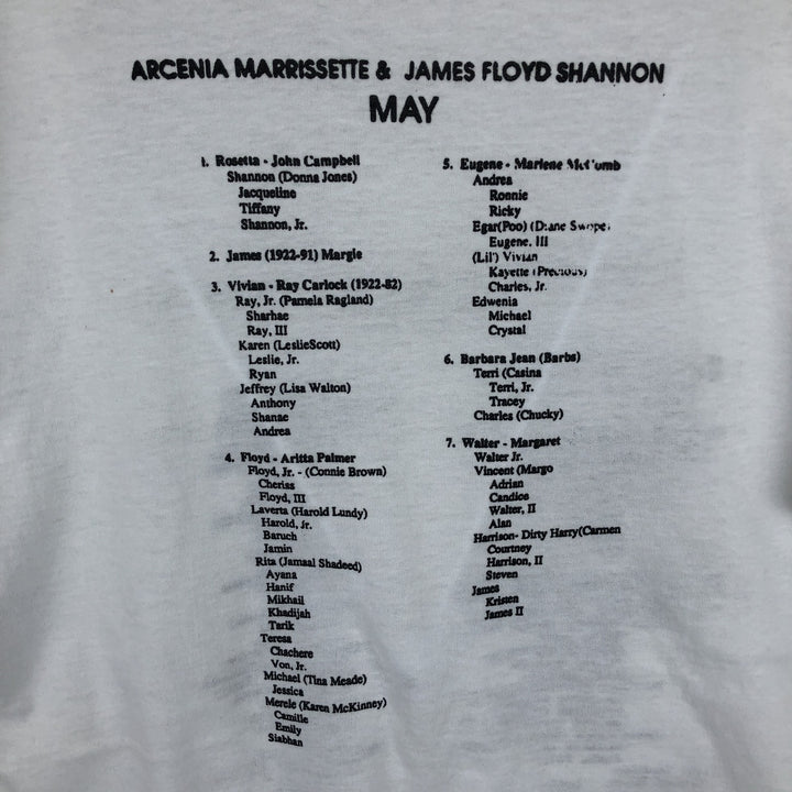Vintage 1980'S Screen Stars print T-shirt, Made in USA, Men's XL cotton white type Vintage Second Hand