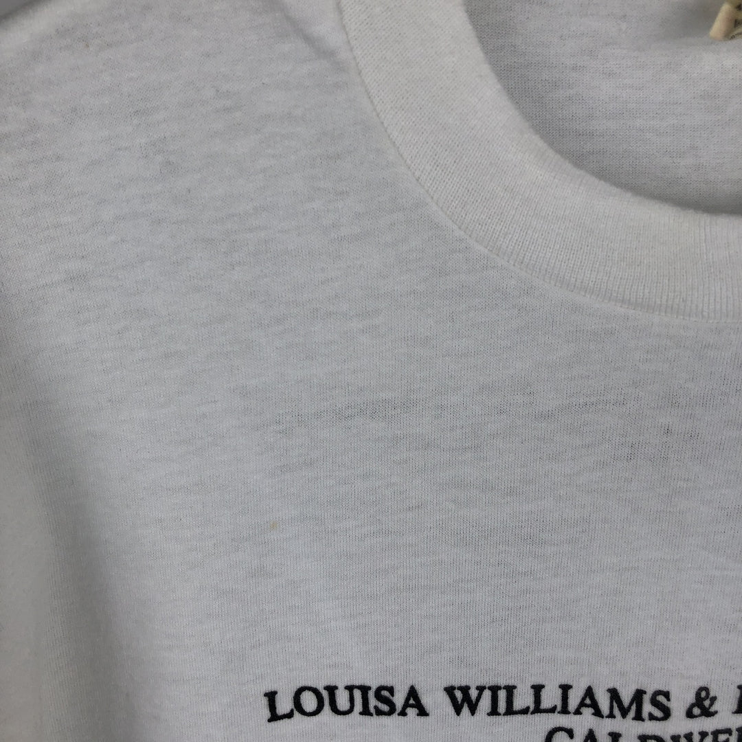 Vintage 1980'S Screen Stars print T-shirt, Made in USA, Men's XL cotton white type Vintage Second Hand