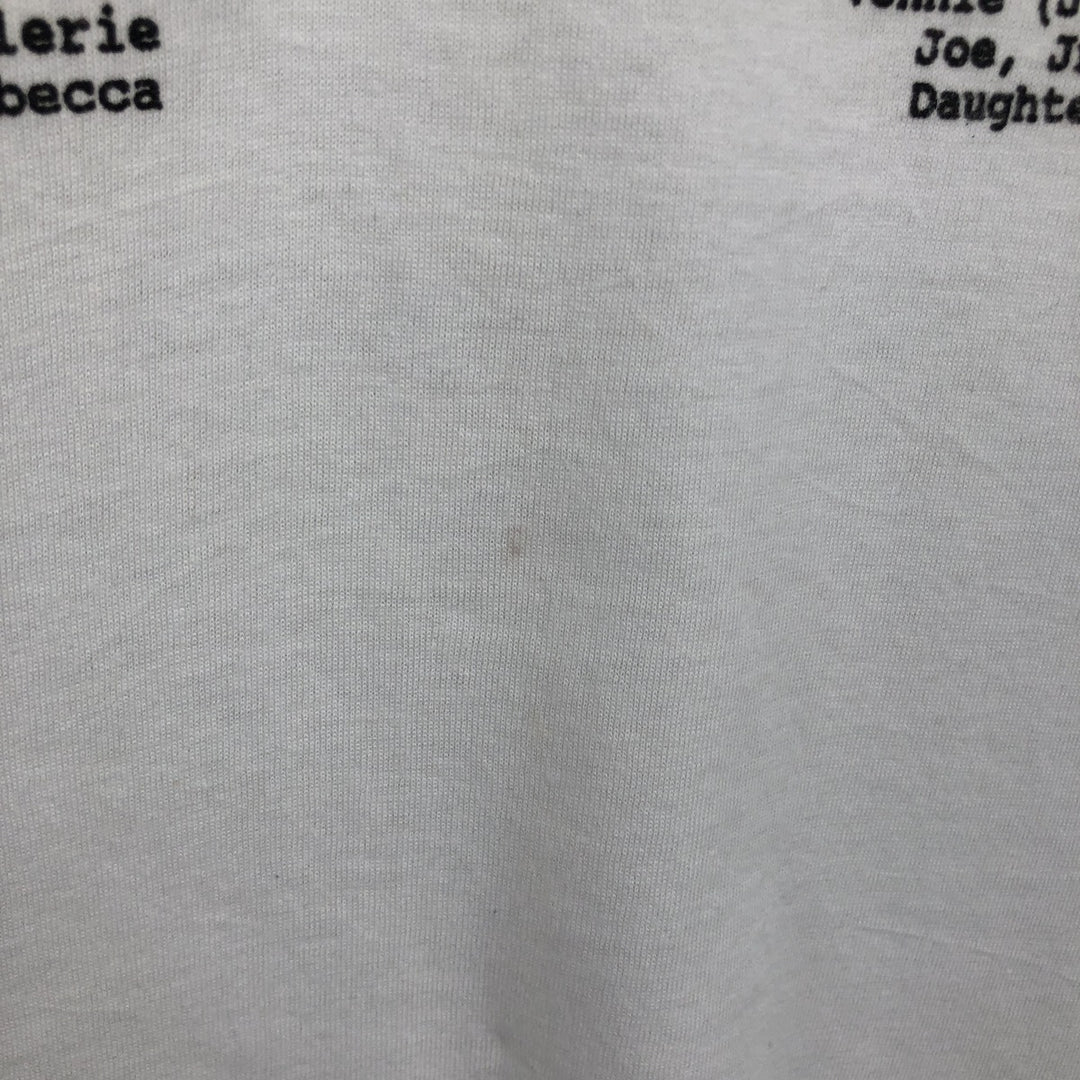 Vintage 1980'S Screen Stars print T-shirt, Made in USA, Men's XL cotton white type Vintage Second Hand