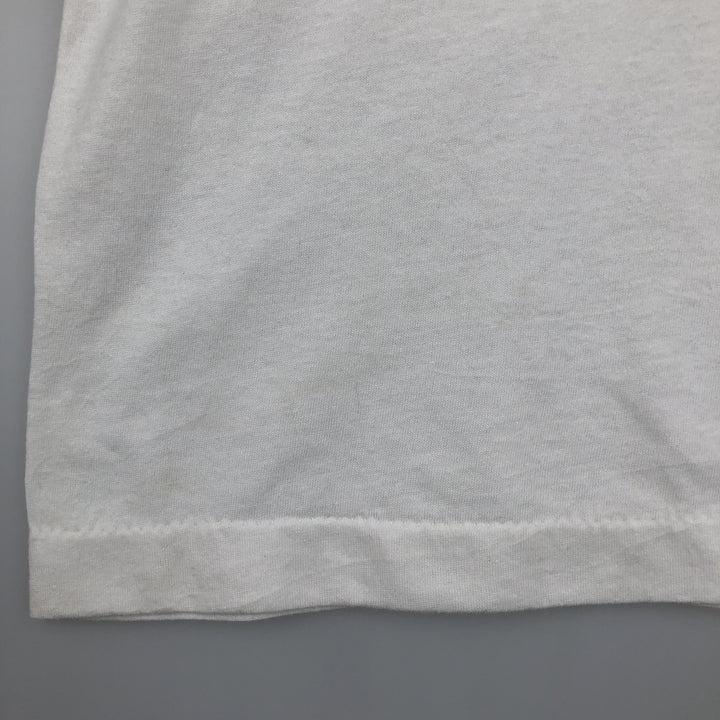 Vintage 1980'S Screen Stars print T-shirt, Made in USA, Men's XL cotton white type Vintage Second Hand