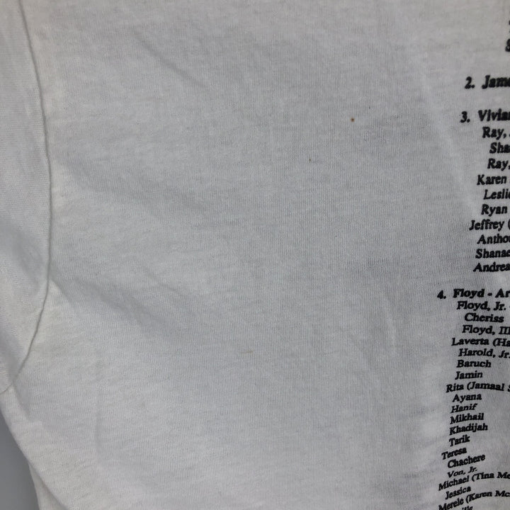 Vintage 1980'S Screen Stars print T-shirt, Made in USA, Men's XL cotton white type Vintage Second Hand