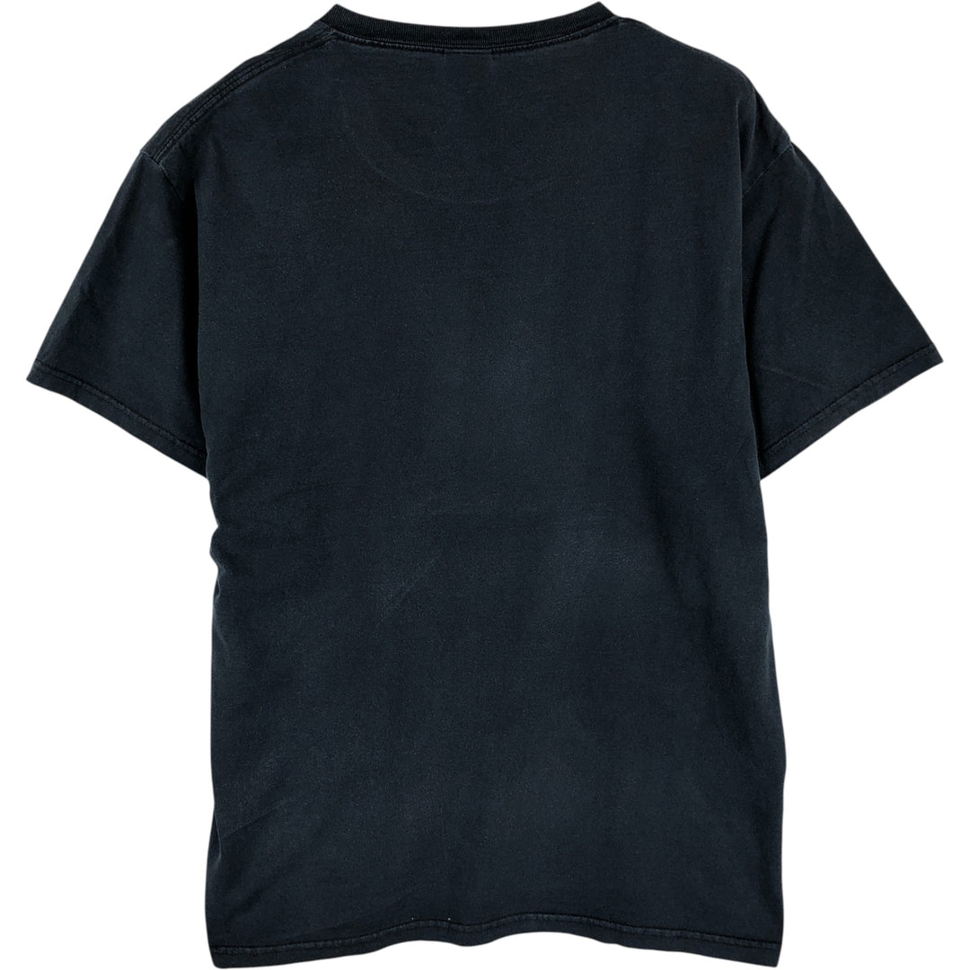 Fruit of the Loom Heavy Kerusso Parody Message Print T-Shirt, Men's Size L cotton black type Vintage Second Hand