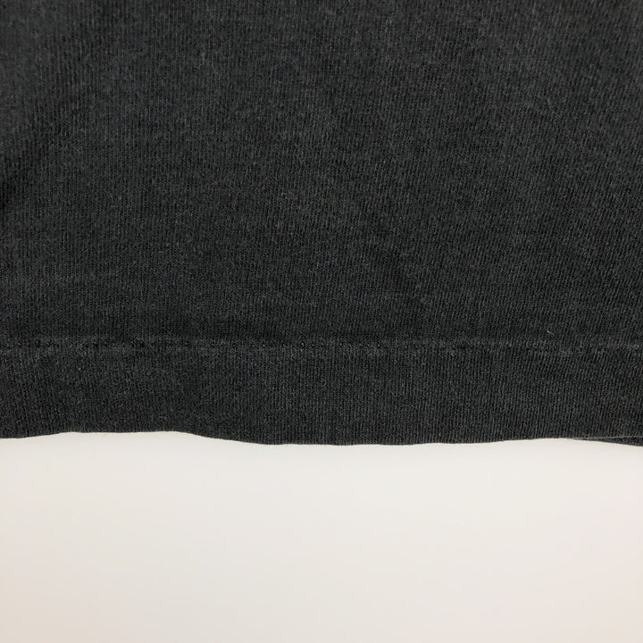 90'S Fruit of the Loom Wojtek Ciudmak Boston Art T-Shirt, Made in USA, Men's Size L (approx.), Vintage cotton black type Vintage Second Hand