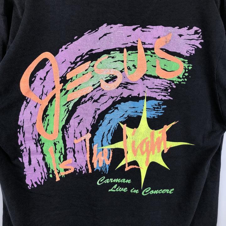 Vintage 1980'S Screen Stars Best Print T-Shirt, Made in USA, Men's Size Large cotton black type Vintage Second Hand