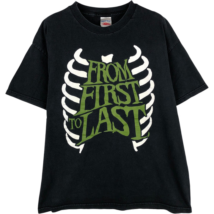 2000'S TENNESSEE RIVER Band T-Shirt, Men's Size L cotton black type Vintage Second Hand