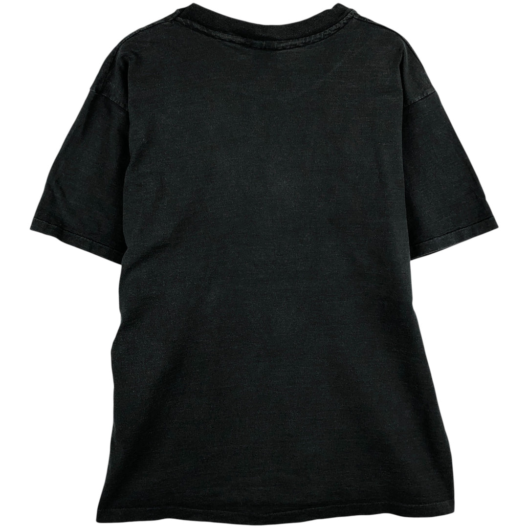 90'S Anvil Printed T-shirt Made in USA Men's XL Vintage cotton black type Vintage Second Hand