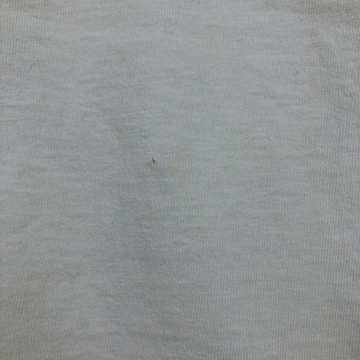 90'S Fruit of the Loom printed T-shirt, made in the USA, men's XL size, vintage cotton white type Vintage Second Hand