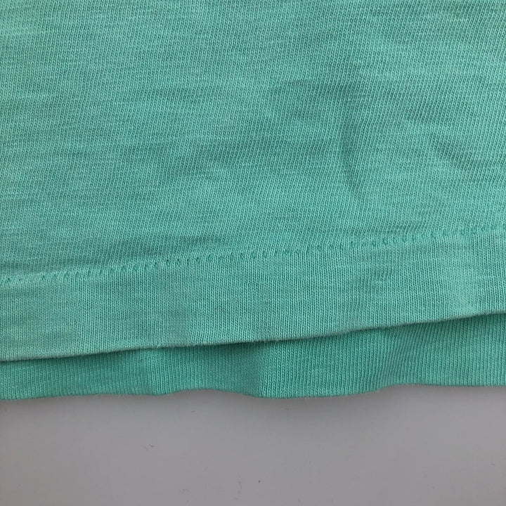 Vintage 1980'S Hanes BEEFY-T Blue Tag College T-Shirt, Made in USA, Men's Size XL cotton Mint green Vintage Second Hand
