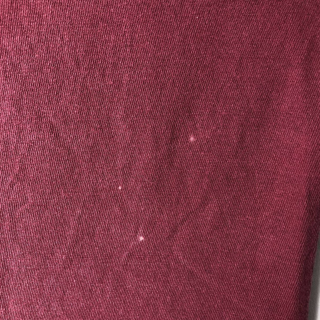 Vintage 70'S Russell printed T-shirt, made in the USA, size L for men cotton Red type red-purple Vintage Second Hand