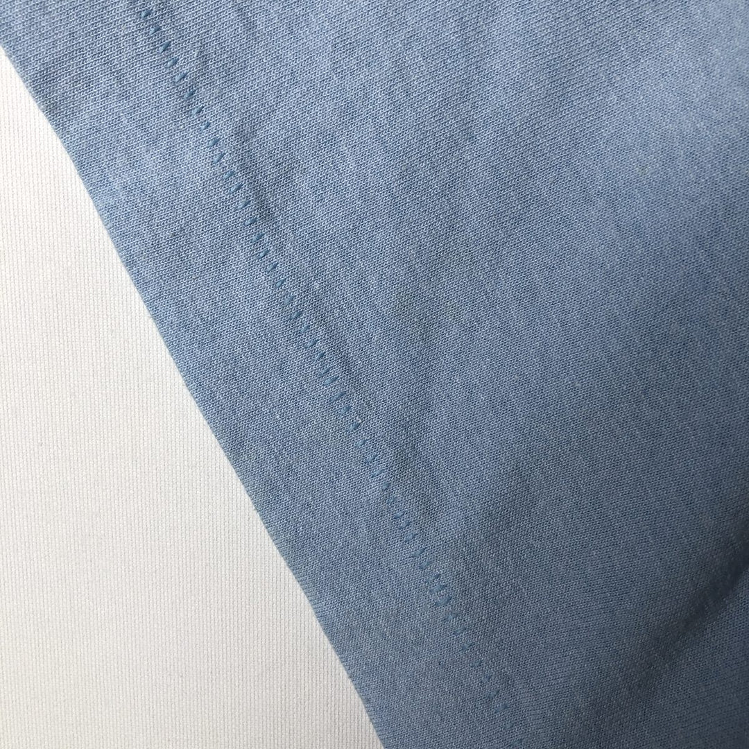 90'S SCREEN STARS Printed T-shirt Made in USA Men's M Vintage cotton Blue type light blue Vintage Second Hand