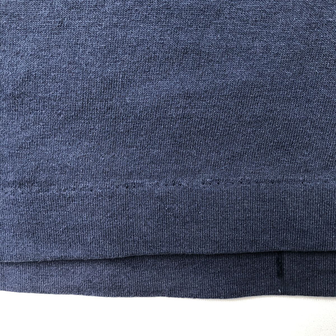 90'S Fruit of the Loom Best Print T-Shirt, Made in Canada, Men's XL, Vintage cotton navy blue type Vintage Second Hand