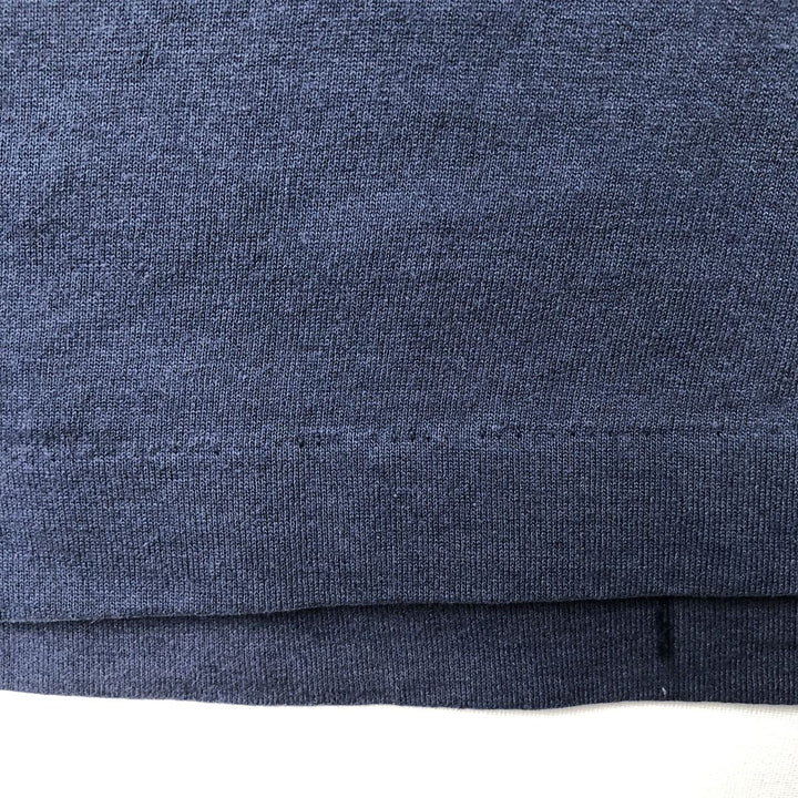 90'S Fruit of the Loom Best Print T-Shirt, Made in Canada, Men's XL, Vintage cotton navy blue type Vintage Second Hand