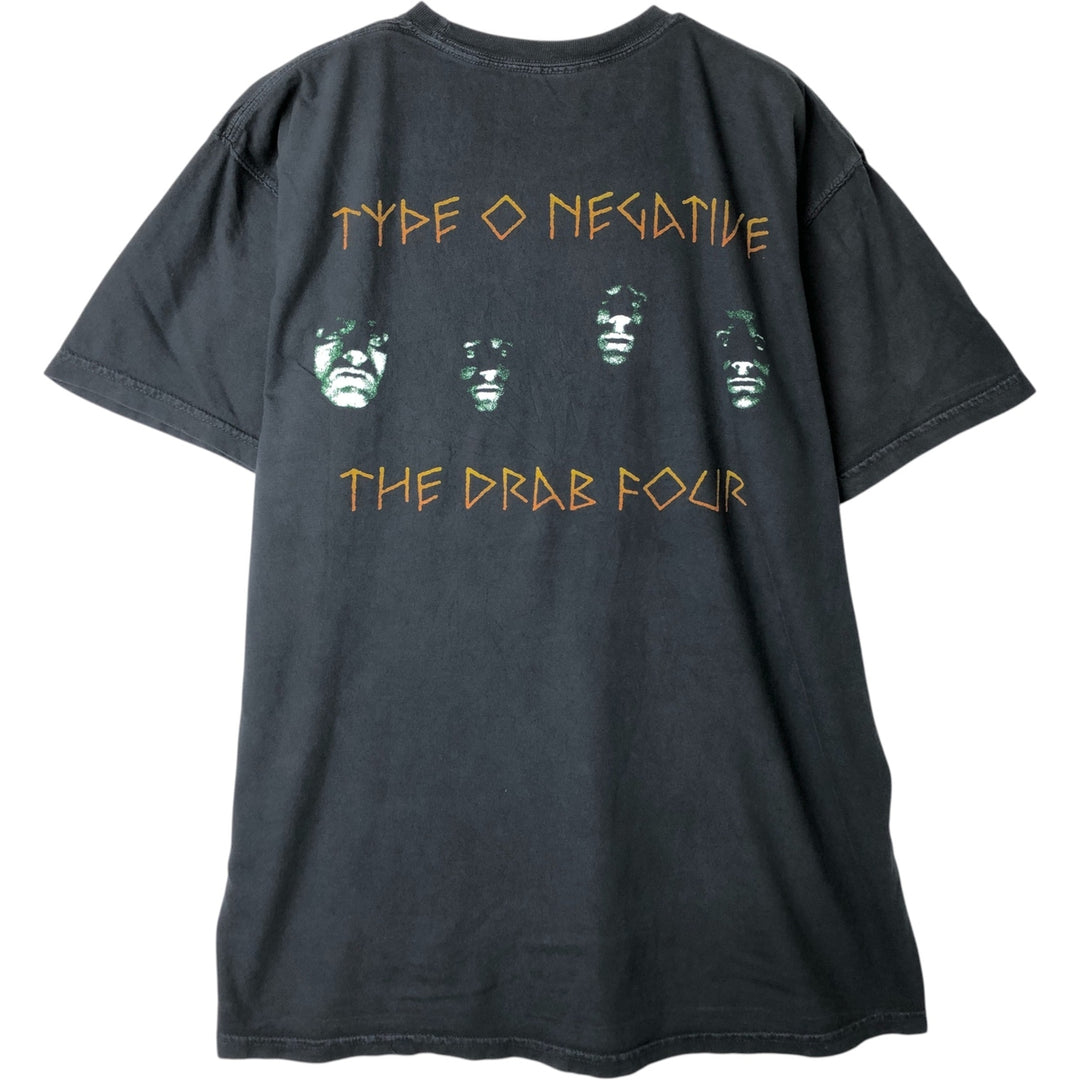 TIPE O NEGATIVE Band T-Shirt, Men's XL unclear black type Vintage Second Hand