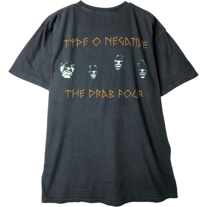 TIPE O NEGATIVE Band T-Shirt, Men's XL unclear black type Vintage Second Hand