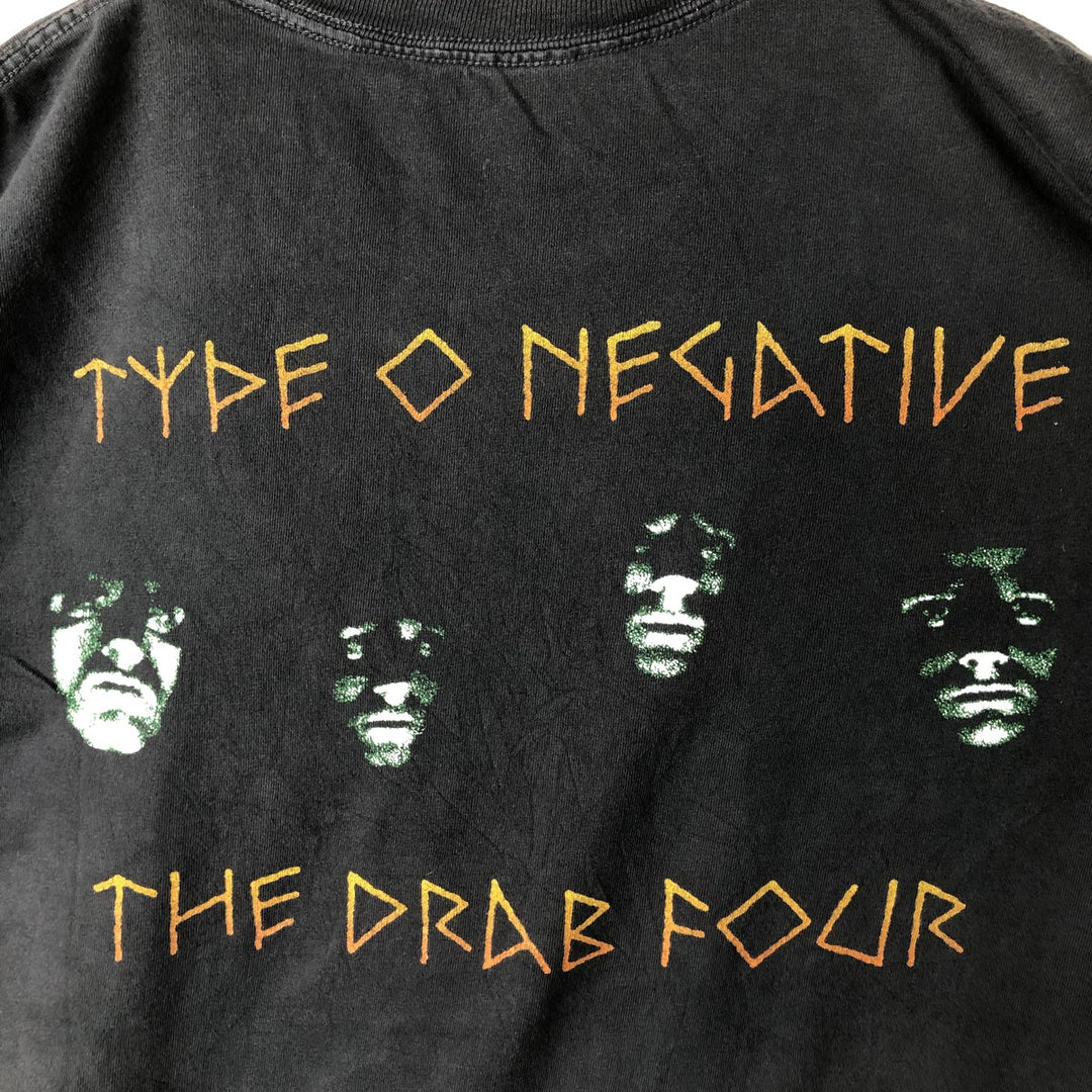 TIPE O NEGATIVE Band T-Shirt, Men's XL unclear black type Vintage Second Hand