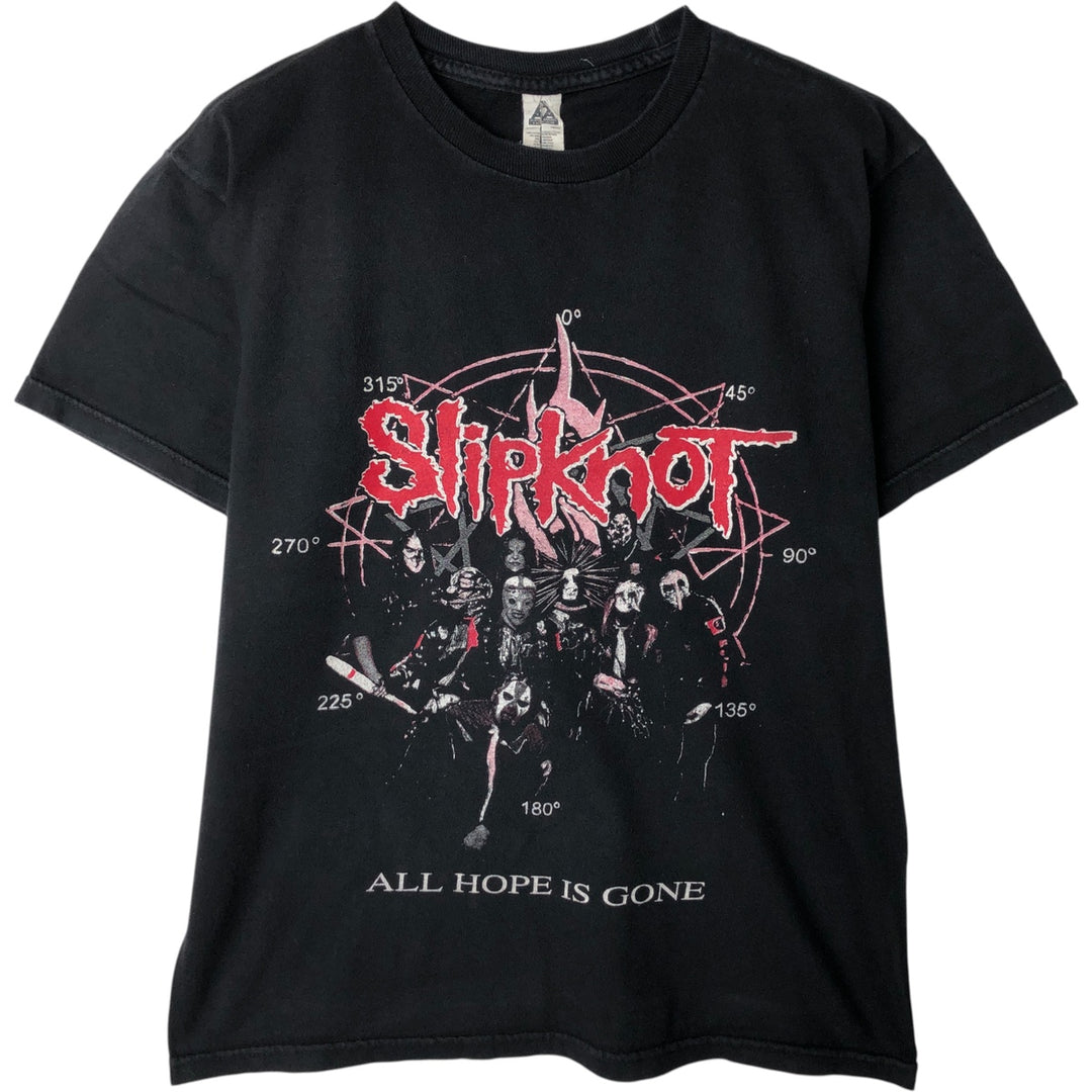 ALSTYLE SLIPKNOT Band T-Shirt, Men's Size Small cotton black type Vintage Second Hand