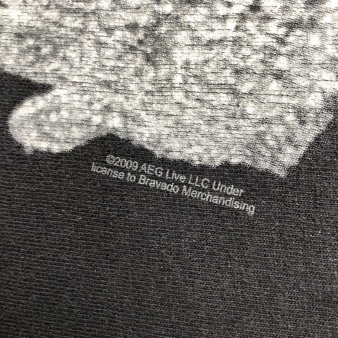 2000'S Hanes Heavyweight Michael Jackson Band T-Shirt, Men's Medium cotton black type Vintage Second Hand