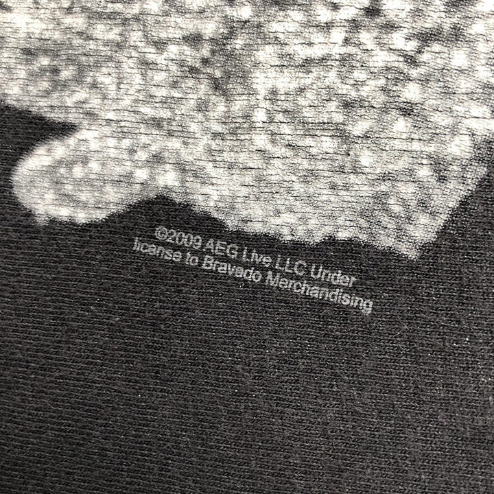 2000'S Hanes Heavyweight Michael Jackson Band T-Shirt, Men's Medium cotton black type Vintage Second Hand