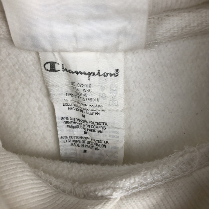 Champion REVERSE WEAVE Reverse Weave Sweat Pullover Hoodie Men's M cotton white type Vintage Second Hand