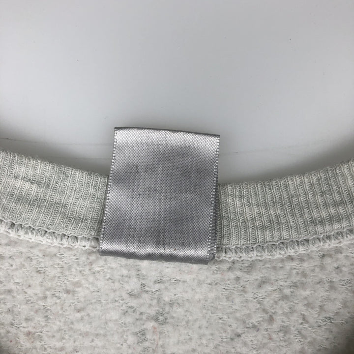 90'S Fruit of the Loom College Character Sweatshirt, Made in USA, Men's Size XL, Vintage unclear gray type Vintage Second Hand