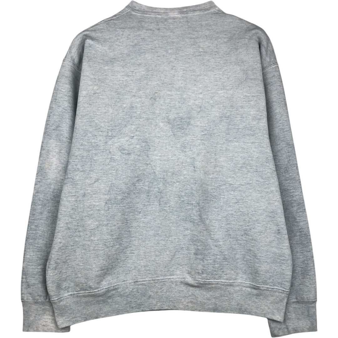 Vintage 1990'S PENN STATE University College Sweatshirt, Men's Size L cotton gray type Vintage Second Hand