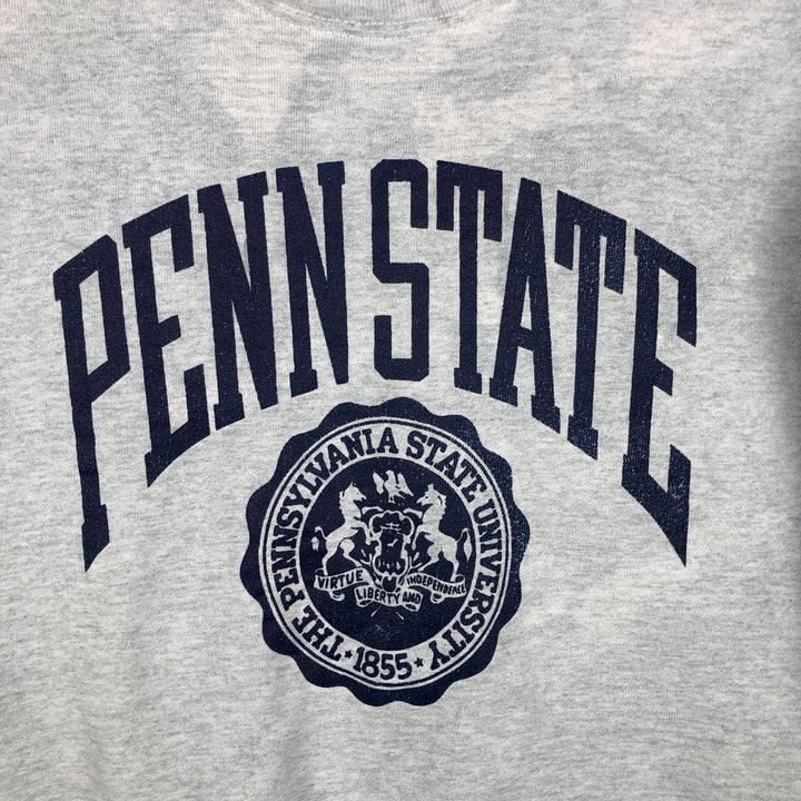 Vintage 1990'S PENN STATE University College Sweatshirt, Men's Size L cotton gray type Vintage Second Hand