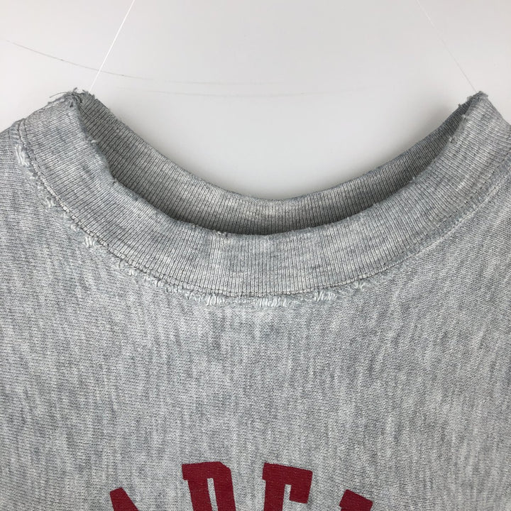 Vintage 90'S MVP college sweatshirt, made in the USA, size L, men's cotton gray type Vintage Second Hand