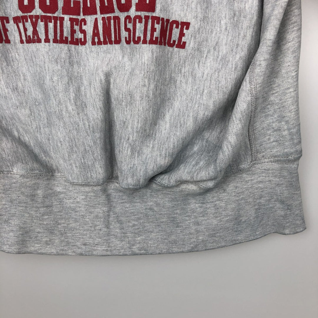 Vintage 90'S MVP college sweatshirt, made in the USA, size L, men's cotton gray type Vintage Second Hand