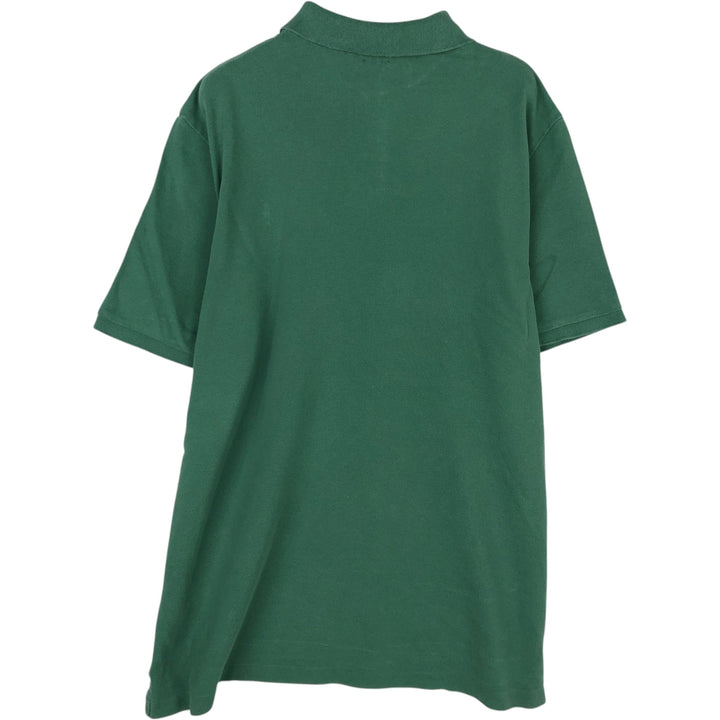 Ralph Lauren POLO RALPH LAUREN CLASSIC FIT short sleeve polo shirt for men size L cotton green type Vintage Second Hand
