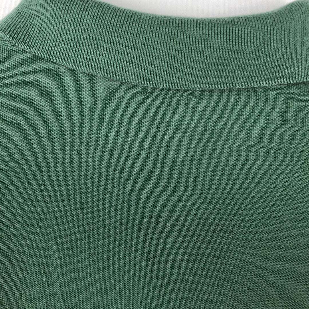 Ralph Lauren POLO RALPH LAUREN CLASSIC FIT short sleeve polo shirt for men size L cotton green type Vintage Second Hand