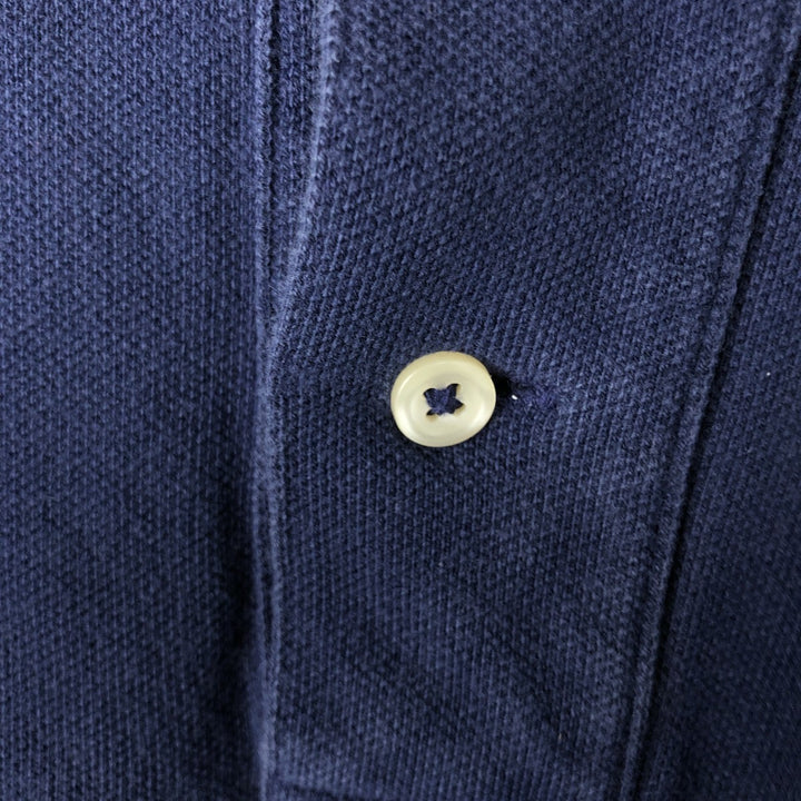 Ralph Lauren POLO RALPH LAUREN CLASSIC FIT short sleeve polo shirt men's XL equivalent unclear navy blue type Vintage Second Hand