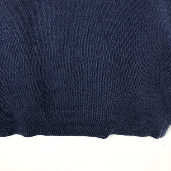 Ralph Lauren POLO RALPH LAUREN CLASSIC FIT short sleeve polo shirt men's XL equivalent unclear navy blue type Vintage Second Hand