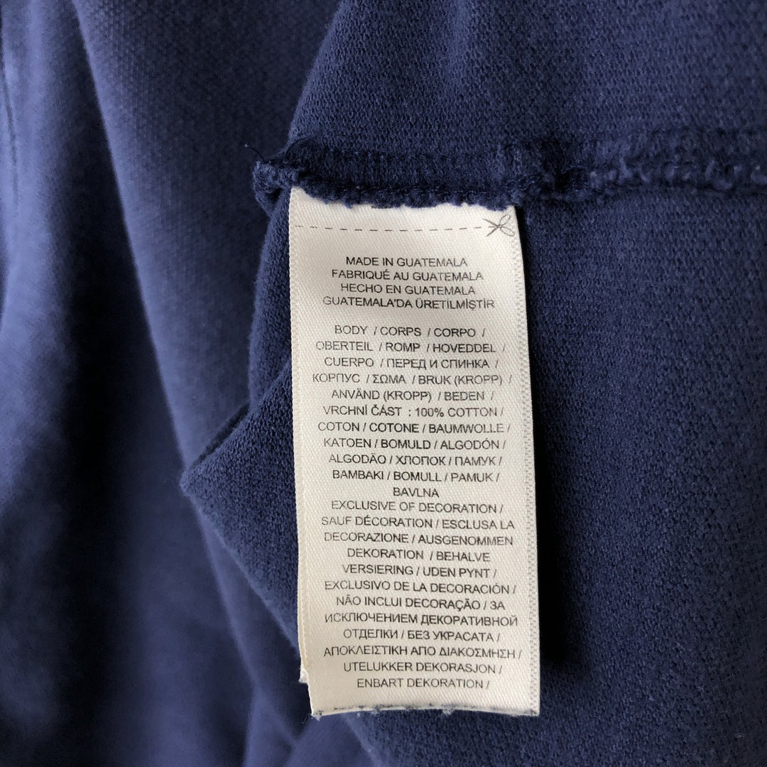Ralph Lauren POLO RALPH LAUREN CLASSIC FIT short sleeve polo shirt, men's size M cotton purple type Vintage Second Hand
