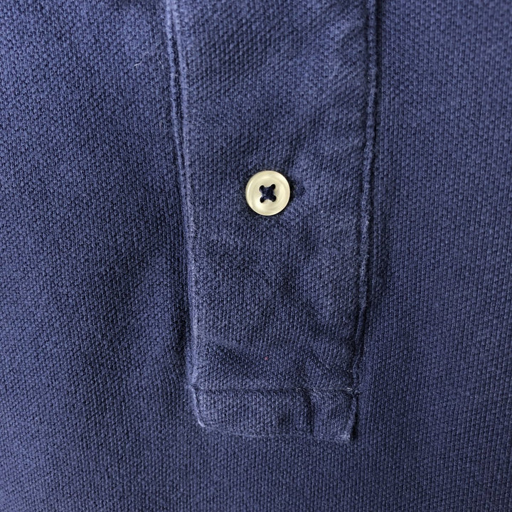 Ralph Lauren POLO RALPH LAUREN CLASSIC FIT short sleeve polo shirt, men's size M cotton purple type Vintage Second Hand